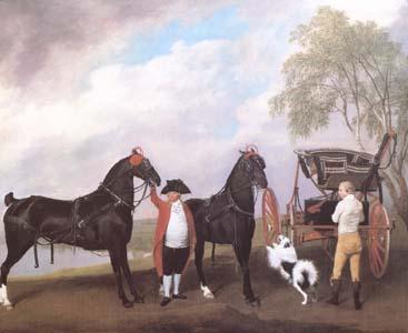 STUBBS, George The Prince of Wales' Phaeton (mk25) oil painting picture